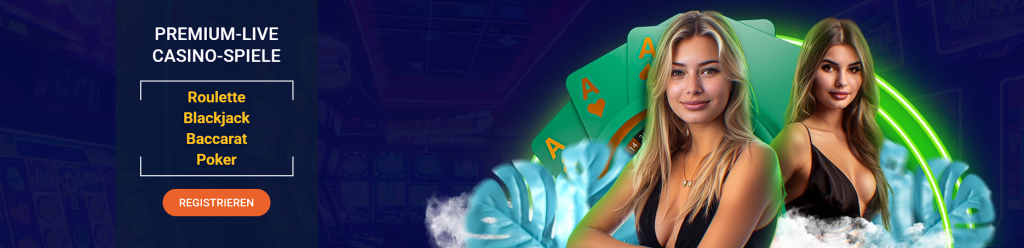 Premium-Live Casino-Spiele