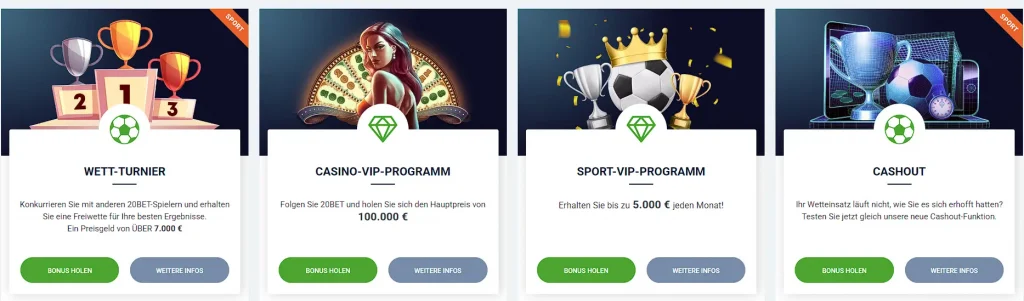 Wett-Turnier Casino-VIP-Programm